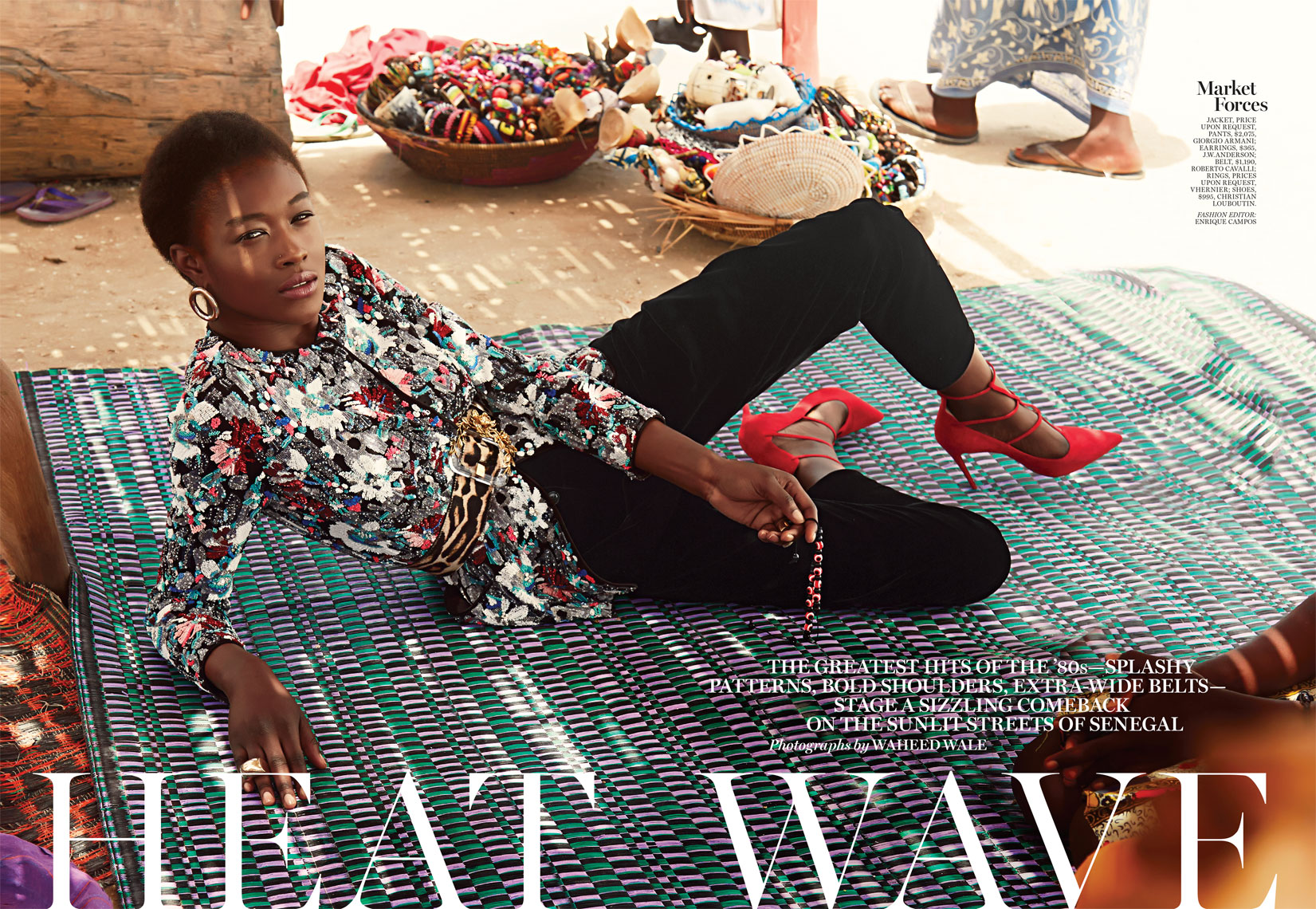 MARIE CLAIRE  MAGAZINE    Shot in Dakar, Senegal